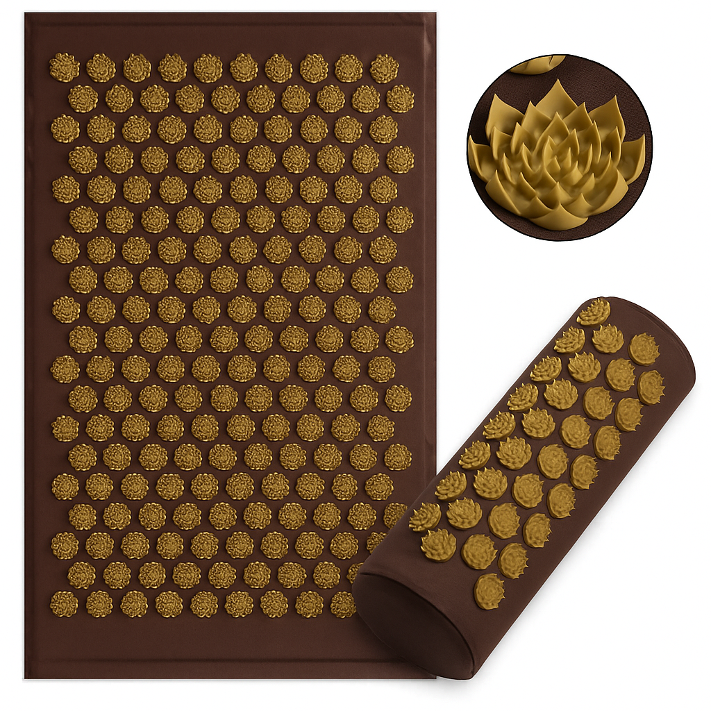 Pressura™ – Tapis d’Acupression avec Coussin Ergonomique pour Relaxation et Bien-être