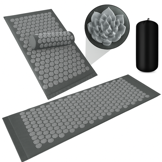Pressura™ – Tapis d’Acupression avec Coussin Ergonomique pour Relaxation et Bien-être
