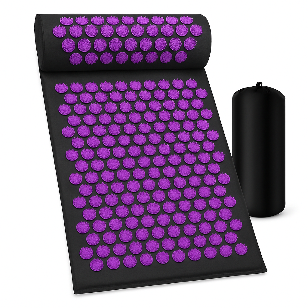 Pressura™ – Tapis d’Acupression avec Coussin Ergonomique pour Relaxation et Bien-être
